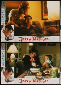 5t058 JERRY MAGUIRE 4 Spanish LCs '96 Tom Cruise, Cuba Gooding Jr, directed by Cameron Crowe!
