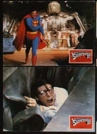 5t047 SUPERMAN III 8 Spanish LCs '83 comic book hero Christopher Reeve w/pretty Annette O'Toole!