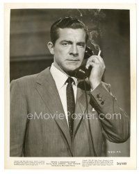 5x097 BEYOND A REASONABLE DOUBT 8x10 still '56 Fritz Lang noir, Dana Andrews with phone & cig!