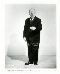 5x104 BIRDS candid 8x10 still R70s great full-length portrait of director Alfred Hitchcock!
