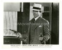 5x112 BONNIE & CLYDE 8x10 still '67 great close up of Warren Beatty with two guns!