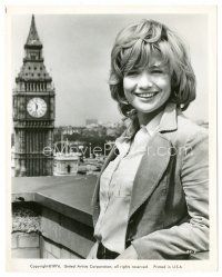 5x116 BRANNIGAN 8x10 still '75 great portrait of pretty Judy Geeson in London England!
