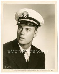5x135 CAINE MUTINY 8x10 still '54 head & shoulders portrait of Robert Francis in uniform!
