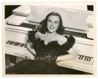 5x189 DEANNA DURBIN 8x10 still '46 smiling portrait of the pretty star by piano in I'll Be Yours!