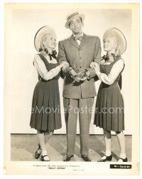 5x207 DOLLY SISTERS 8x10 still '45 John Payne between sexy Betty Grable & June Haver!