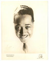 5x232 DUKE ELLINGTON 8x10 music publicity still '40s smiling c/u of the band leader by Maurice!