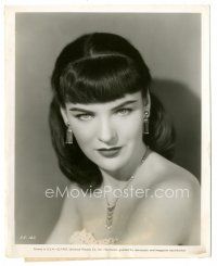 5x247 ELLA RAINES 8x10 still '47 super close up of the sexy actress starring in Time Out of Mind!