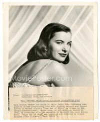 5x248 ELLA RAINES 8x10 still '47 the sexy actress newly wed after starring in Time Out of Mind!