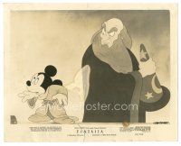 5x265 FANTASIA 8x10 still 1942 Disney, giant sorcerer is angry at his apprentice Mickey Mouse!
