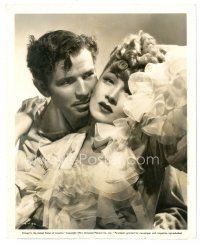 5x271 FLAME OF NEW ORLEANS 8x10 still '41 romantic close up of Marlene Dietrich & Bruce Cabot!