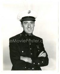 5x314 GOMER PYLE: USMC TV 8x10 still '64 great portrait of smiling Jim Nabors in Marines uniform!