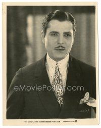 5x321 GREAT GATSBY 8x10 still '26 waist-high close up of Warner Baxter as Jay Gatsby in suit!