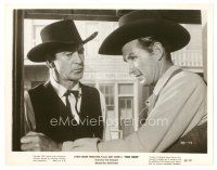 5x340 HIGH NOON 8x10 still '52 great close up of sheriff Gary Cooper & ex-deputy Lloyd Bridges!
