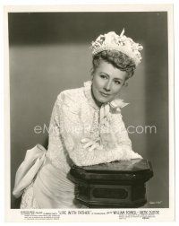 5x375 IRENE DUNNE 8x10 still '47 great portrait in cool lace dress from Life With Father!