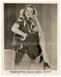 5x411 JOAN BLONDELL 8x10 still '37 sexy smiling portrait from The King and the Chorus Girl!