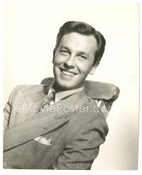 5x421 JOHN DALL 7.5x9.5 still '40s great seated smiling portrait by Henry Waxman!