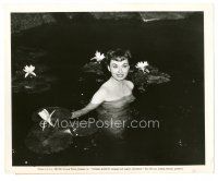 5x448 KATIE DID IT 8x10 still '51 pretty Ann Blyth swimming in pond among the lily pads!