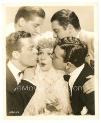 5x556 MARY MARTIN 8x10 still '41 being wooed by four different suitors from Kiss The Boys Goodbye!