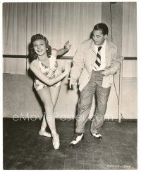5x554 MARY MARTIN 7.75x9.5 still '39 practicing dance with instructor LeRoy Prinz by Hal McAlpin!