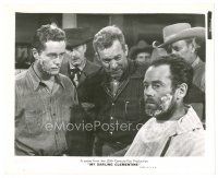5x600 MY DARLING CLEMENTINE 8x10 still '46 Tim Holt & Ward Bond by Henry Fonda getting a shave!