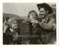 5x605 NAKED SPUR deluxe 8x10 still '53 Robert Ryan & Janet Leigh show Meeker they mean business!