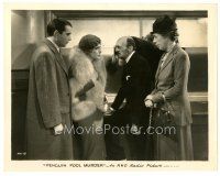 5x646 PENGUIN POOL MURDER 8x10 still '32 pretty Mae Clarke & Edna May Oliver with Donald Cook!