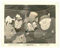 5x657 PINOCCHIO 8x10 still '40 Disney classic cartoon, c/u of Foulfellow, Gideon & Coachman!