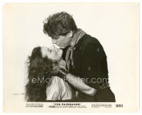 5x675 RAINMAKER 8x10 still '56 romantic c/u of Burt Lancaster about to kiss Katharine Hepburn!