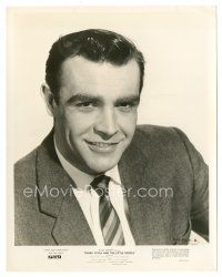 5x729 SEAN CONNERY 8x10 still '64 young head & shoulders smiling portrait from Darby O'Gill!