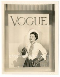 5x749 SHIRLEY BALLARD 8x10 still '48 posing on 1912 Vogue magazine cover from Easter Parade!