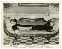 5x762 SOME LIKE IT HOT 8x10 still '59 Tony Curtis & Jack Lemmon in drag laying on couch!