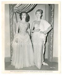 5x763 SOMETHING IN THE WIND 8x10 still '47 full-length sexy Helena Carter in formal gown!