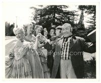 5x831 UNCIVIL WAR BIRDS 8x10 still '46 Moe, Larry & Curly with 3 sexy girls by Shirley Martin!