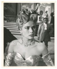 5x835 TO CATCH A THIEF 8x10 still '55 c/u of beautiful Grace Kelly in elegant gown, Hitchcock!