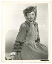 5x865 VIRGINIA GILMORE 8x10 still '41 full-length seated portrait in costume from Western Union!