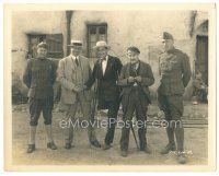 5x881 WHAT PRICE GLORY candid deluxe 8x10 still '26 Lowe, McLaglen & Walsh with one-legged veteran!