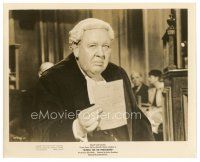 5x897 WITNESS FOR THE PROSECUTION 8x10 still '58 Billy Wilder directed, c/u of Charles Laughton!