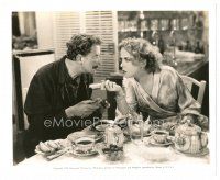 5x907 YOURS FOR THE ASKING 8x10 still '36 Ida Lupino glares at Reginald Owen during breakfast!