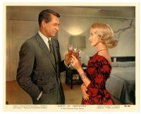 5x020 NORTH BY NORTHWEST color 8x10 still #2 '59 Cary Grant, Eva Marie Saint, Hitchcock classic!