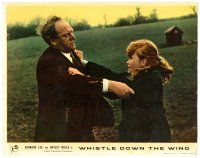 5y970 WHISTLE DOWN THE WIND Italian English LC '62 Bryan Forbes directed, Lee & Hayley Mills!