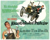 5y179 ABSENT-MINDED PROFESSORTC R67 Walt Disney, Flubber, Fred MacMurray in title role!