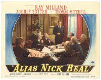 5y186 ALIAS NICK BEAL LC #7 '49 Thomas Mitchell has made Faustian deal with Ray Milland!