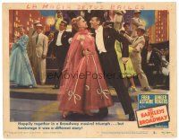 5y209 BARKLEYS OF BROADWAY LC #5 '49 best c/u of Fred Astaire & Ginger Rogers dancing in New York!