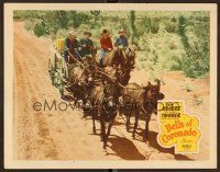 5y214 BELLS OF CORONADO LC #6 '50 Roy Rogers & cowboys w/wagon of stolen ore!
