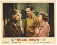 5y248 BOOM TOWN LC #8 R56 Clark Gable, Spencer Tracy & Claudette Colbert!