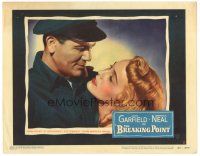 5y256 BREAKING POINT LC #2 '50 John Garfield, Patricia Neal, from Ernest Hemingway's story!