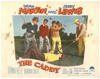 5y268 CADDY LC #7 '53 Dean Martin & golfers tee off from terrified Jerry Lewis' mouth!
