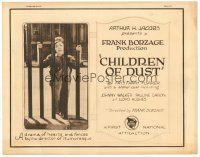 5y026 CHILDREN OF DUST TC '23 a drama of hearts & fences directed by Frank Borzage!