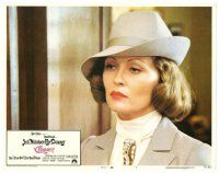 5y289 CHINATOWN LC #7 '74 best close up of sexy Faye Dunaway, Roman Polanski classic noir!