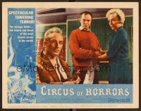 5y292 CIRCUS OF HORRORS LC #5 '60 one man's lust made men into beasts & stripped women of souls!